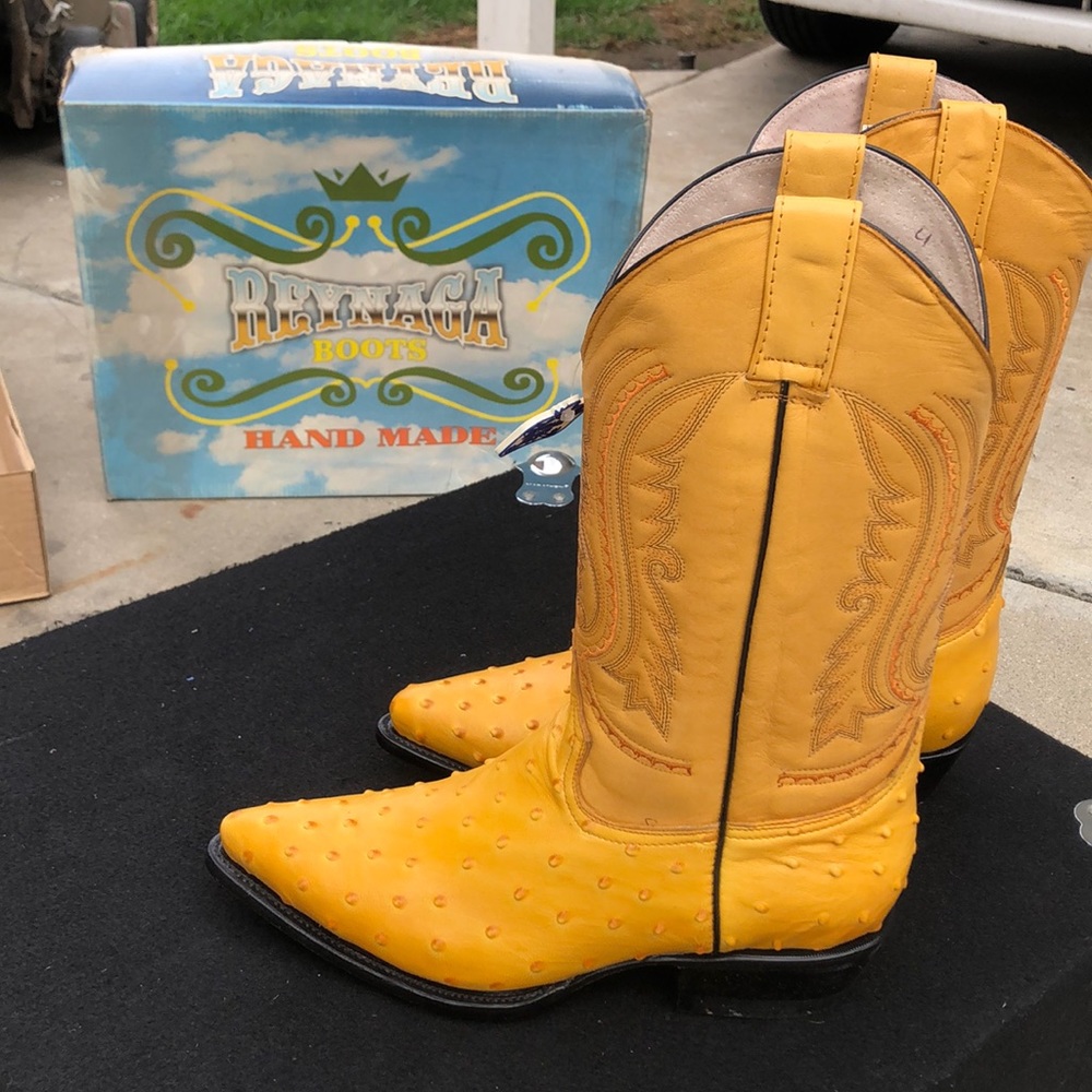 Reynaga Handmade Leather Cowboy Boots